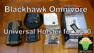 Blackhawk Omnivore x300 Universal Holster 1911 x300 [upl. by Delanie623]