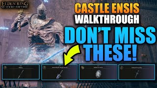 Castle Ensis Walkthrough  Elden Ring Shadow of the Erdtree [upl. by Wilhelm]