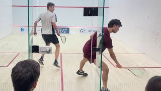 Matt Bicknell v Akifumi MurakamiArbutus Open Squash2024Mens Pro Event [upl. by Nelyahs]