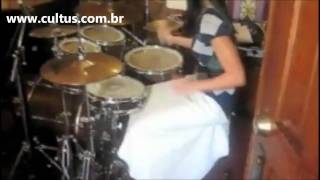 Melhor Baterista Feminina do Mundo [upl. by Adnamar]