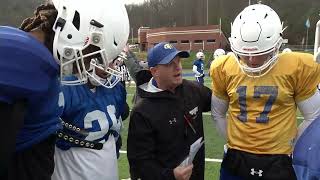 Coach Jason Woodman amp Chuck Mraz Talk MSU Spring Football [upl. by Amalle428]