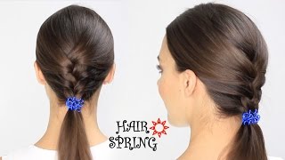 Hair Spring Tutorial  Modern Ponytail [upl. by Enyar911]