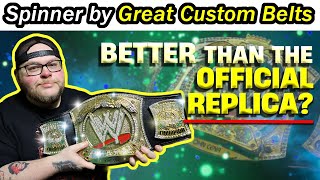 Great Custom Belts  WWE SPINNER [upl. by Ahseekat]