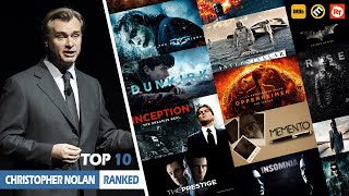 TOP 10 Christopher Nolan Movies Ranked [upl. by Phillipp]