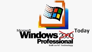 Using Windows 2000 in 2016 Is It Possible [upl. by Lechner965]