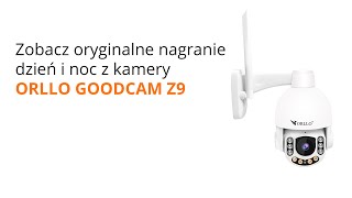 Kamera wifi zewnętrzna Kolorowy Obraz w Nocy ORLLO Z9 NIGHT COLOR Alarm dźwiękowy i świetlny [upl. by Claybourne494]