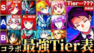 【モンスト】夜桜さんち参戦！新環境コラボ最強キャラランキングTOP30《Tier表》《夜桜さんちの大作戦コラボ》 [upl. by Attikin]