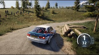 Ford Escort Mk 6 Maxi  Rally MonteCarlo  EA Sports WRC [upl. by Faruq]