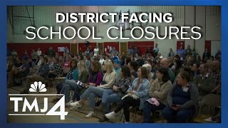 Parents pack into PTA meeting to talk threat of school closures [upl. by Anayek]