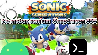 Sonic Generations  Mobox  test  Android  Moto edge 30 neo [upl. by Nodearb]