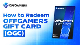 How to Redeem OffGamers Gift Card [upl. by Iver4]