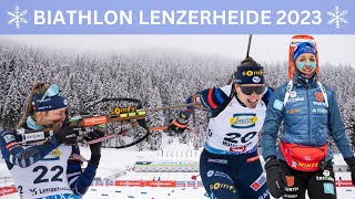 Biathlon Verfolgung Lenzerheide Franziska Preuß wieder im Angriffsmodus [upl. by Ainesy35]