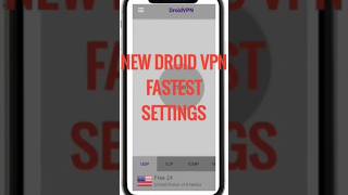 Blazing SpeedsNew DROID VPNS 2024 fastest settings [upl. by Ecirahs]