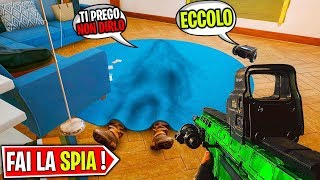 FAI LA SPIA con il DRONE nel NASCONDINO su RAINBOW SIX SIEGE [upl. by Helena]