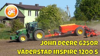 Seeding 2024  John Deere 6250R amp Väderstad Inspire 1200 S [upl. by Pearce]