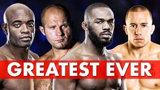 10 Greatest Fighters in MMA History [upl. by Adiana182]