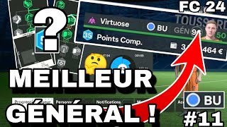 TUTO  Comment Avoir le Meilleur Général en Carriere Joueur  😮 Épisode 11  Le Buteur  FC 24 [upl. by Mell228]