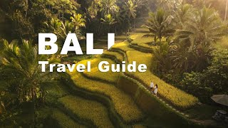 BALI TRAVEL GUIDE I Einreise Reisezeit Aktivitäten Tipps amp 2Wochen Reiseroute [upl. by Annamaria800]