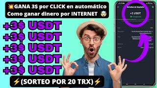 🤑 Robot pagando 3 DÓLARES por Minuto en automático cada 24 HORAS FACIL💲💸 [upl. by Sitruk733]