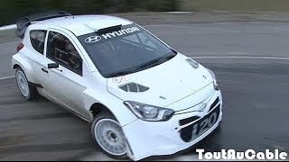 Test Montecarlo 2014  Hyundai i20 WRC  SordoMarti  Asphalt by ToutAuCable HD [upl. by Adnawat]