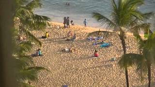 Honolulu Hawaii  Park Shore Hotel Waikiki  Window View [upl. by Lagasse857]