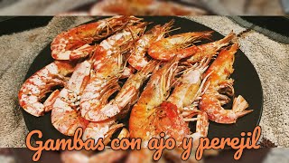 GAMBAS o GAMBONES en AIRFRYER o Freidora de Aire En 5 MINUTOS [upl. by Howund]