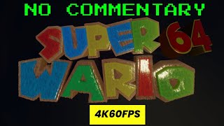 Super Wario 64 Mod  MindBlowing RTX 3090 Visuals  Thrilling Episode 1 Remastered  4K  60FPS [upl. by Aneeres]