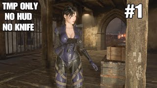 RE4R Separate Ways TMP ONLY Professional Run NO HUD NO KNIFE Battlesuit Ada Wong Live 1 [upl. by Lenuahs]