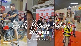 Inside Racing Nation 2024  The Biggest Philippine Motorcycle Show  20years • 20042024 Experience [upl. by Erdnael]