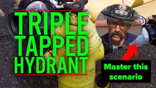 Mastering the Triple Tap Hydrant Configuration for Maximum Water Flow  Hydrant Water Supply E5 [upl. by Ellersick139]