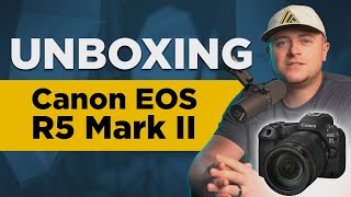 Canon R5 Mark ii Unboxing with Cooling Grip [upl. by Cassi764]