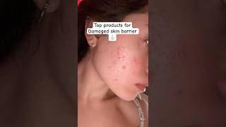 Product recommendations for damaged skin barrier  simple amp basic skincare routine for damaged skin [upl. by Woodward968]