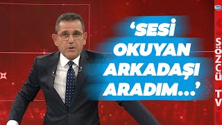 Fatih Portakaldan Dış Ses Tepkisiyle İlgili Açıklama Değmezdi Be Fatih Dedim [upl. by Dajma35]