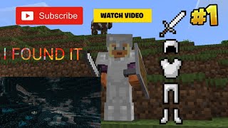 I Found Deep Dark Biom 🤯🤯☠️☠️ I Made All Armour And All Tools 😍😍 Minecraft Pocket Edition Gameplay🤩 [upl. by Ignatzia]