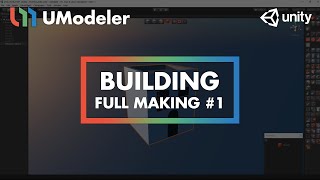 Basic Building 1  UModeler Full Making Video [upl. by Irpak737]