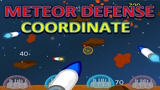 Meteor Defense Coordinate Coordinate Grid Game Instructional Video [upl. by Mcculloch61]