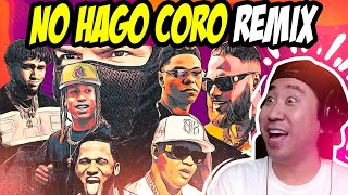 REACCIONANDO A NO HAGO CORO REMIX 😂 FARRUKO EL ALFA BRYANT MYERS ETC [upl. by Vel]