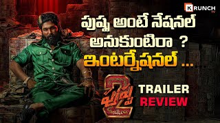 పుష్ప అంటే నేషనల్ అనుకుంటిరా ఇంటర్నేషనల్  Pushpa 2 Trailer Review by Nellore Kurrallu [upl. by Dyane]