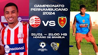 NÁUTICO X PETROLINA  CAMPEONATO PERNAMBUCANO  JOGO COMPLETO [upl. by Poulter]