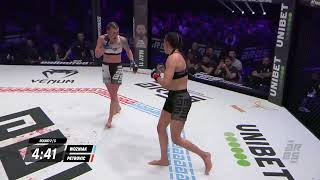 Ewelina Wozniak vs Ivana Siric PetrovicAres FC 1420230407 [upl. by Jacquetta]