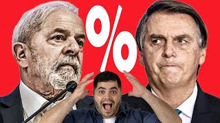 ⚠️ PROVA que Eleições 2022 foram FRAUDADAS 🤯 Média Aritmética da Porcentagem de Lula e Bolsonaro [upl. by Eehtomit]