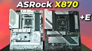 This X870 ASRock Steel Legend does something NO OTHER midrange AM5 board has done yet Review [upl. by Anahsohs6]