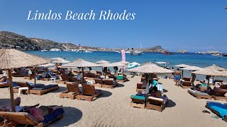 Lindos Beach Rhodes  Greece [upl. by Ardyaf]