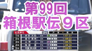 第99回 箱根駅伝 9区 ダイジェスト 2023 × シャイニングスター [upl. by Sherl406]