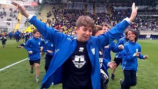 2 Parma Academy Cup  La sfilata allo Stadio Tardini intervallo ParmaTernana [upl. by Eon]