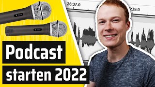 Podcast starten 2023 Die komplette Anleitung [upl. by Rubi]