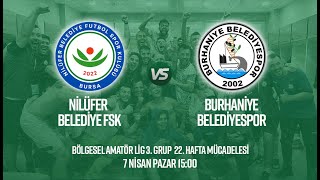 Nilüfer Belediyespor FK  Burhaniye Belediyespor [upl. by Cally221]