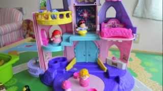 Fisher Price Disney Princess Songs Palace Review [upl. by Anavrin]