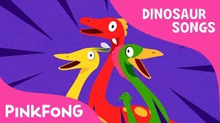 The Three Mimuses  Dinosaur Songs  Pinkfong Songs for Children [upl. by Dihgirb]