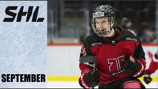 NHL Prospects  All 1st SHL goal in september [upl. by Trebmer]